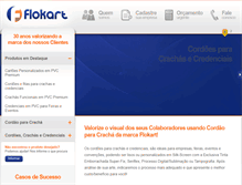 Tablet Screenshot of flokart.com.br